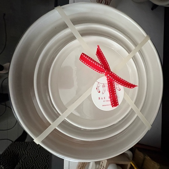 Rae Dunn Snowman Believe Melamine Bowl Set - Picture 2 of 3